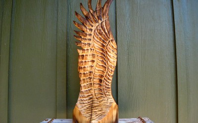 Wing Wood Sculpture