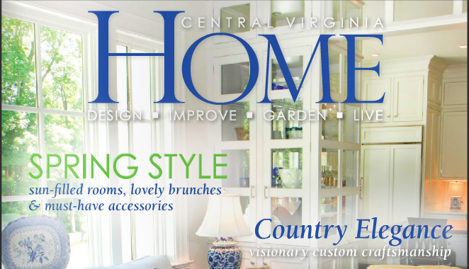 Featured in Central Virginia HOME magazine